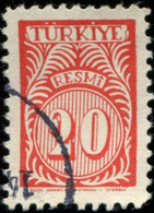 Pays : 489,1 (Turquie : République)  Yvert Et Tellier N° : S   48 (o) - Official Stamps