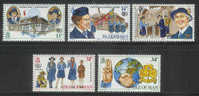 ISLE OF MAN 1985 MNH Stamp(s) Scouting 272-276  #4864 - Autres & Non Classés