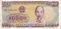 VIET NAM    1 000 Dond  Daté De 1988    Pick 106a    *****QUALITE  VF   ***** - Viêt-Nam