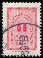 Pays : 489,1 (Turquie : République)  Yvert Et Tellier N° : S   85 (o) - Timbres De Service