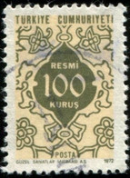 Pays : 489,1 (Turquie : République)  Yvert Et Tellier N° : S  127 (o) - Official Stamps