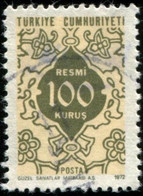 Pays : 489,1 (Turquie : République)  Yvert Et Tellier N° : S  127 (o) - Francobolli Di Servizio