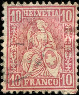 Pays : 453,3 (Suisse)            Yvert Et Tellier N° :    43 (o) - Used Stamps
