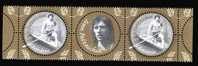 Romania 2004 Stamps In Triptik + Label Rare With  Rowing Ivan Patzaikin - Rudersport