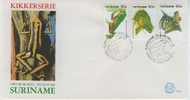 D0474 Grenouilles Surinam 1981 FDC Premier Jour - Frogs