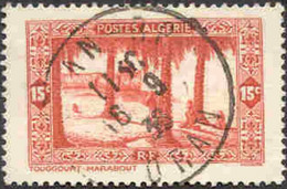 Pays :  19 (Algérie Avant 1957)   Yvert Et Tellier N°: 106 (o) - Gebruikt