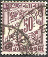 Pays :  19 (Algérie Avant 1957)   Yvert Et Tellier N°: Tx   7 (o) - Portomarken