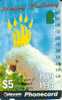 AUUSTRALIA $5 COCTAKOO  PARROT PARROTS  BIRD BIRDS  5TH ANNIVERSARY OF CARDS 1989-1994 MINT AUS-196 - Australia