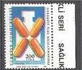 TURKEY, 200 KURUS 1988, MISPLACED PRINTS - Ungebraucht