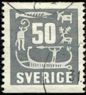 Pays : 452,04 (Suède : Gustave VI Adolphe)  Yvert Et Tellier N° :  389 (o) - Oblitérés