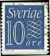 Pays : 452,04 (Suède : Gustave VI Adolphe)  Yvert Et Tellier N° :  417 (o) ; Michel 430 AA - Used Stamps