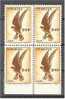 TURKEY, 245 KURUS AIRPOST 1959 "BIRD TOPIC" , BLo4, 2 STAMPS IMPERF AT THE BOTTOM - Unused Stamps