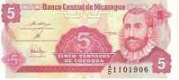 NICARAGUA  5 Centavos Non Daté (1991)  Pick 168  ****BILLET  NEUF**** - Nicaragua