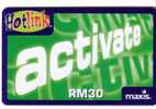 Malaysia - Malaisie -  Prepaid ( Prepaye ) Card RM 30 - Malesia
