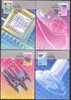 (4) Australia: 1987 Maxi Cards - Emergency Services - Maximumkarten (MC)