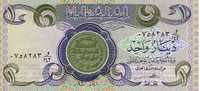 IRAQ   1 Dinar   Non Daté (1979-1984)   Pick 69a     ***** QUALITE  XF ***** - Irak