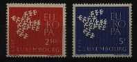 Luxemburg Y/T 601/602 (XX) - Unused Stamps