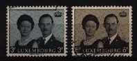 Luxemburg Y/T 652/653 (0) - Used Stamps