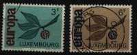 Luxemburg Y/T 670/671 (0) - Used Stamps
