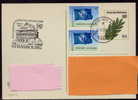 Carte ONU Vienne Du  27-12-83 Pour La France + Cachet Illustré Strasbourg 10-12-83 - Autres & Non Classés