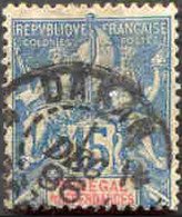 Pays : 432  (Sénégal : Colonie Française)  Yvert Et Tellier N° :    13 (o) - Gebruikt