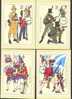 Great Britain: Set Of 5 PHQ 1983 Army Uniforms - Carte PHQ