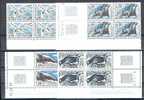 FAST / TAAF - ANIMALS 1976, 4 DIFFERENT STAMPS 1976 IN NEVER HINGED BLOCKS OF 4 **! - Altri & Non Classificati