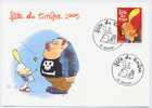 CP 1er Jour FETE DU TIMBRE _TITEUF 26/02/2005 - Storia Postale