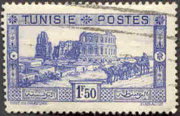 Pays : 486  (Tunisie : Régence)  Yvert Et Tellier N° :   175 A (o) - Usati