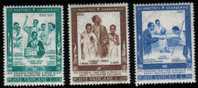 VATICAN 1965 UGANDAN MARTYRS SET OF 6 NHM UGANDA ST SAINT JOSEPH MUKASA CHILDREN  VATICANE VATICANO - Uganda (1962-...)