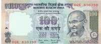 INDE  100 Rupees Non Daté (1996)  Pick 91g   ****BILLET  NEUF**** - Inde