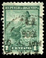 Pays :  43,1 (Argentine)      Yvert Et Tellier N° :    111 (o) - Gebraucht