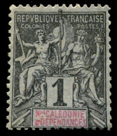 Pays : 355 (Nouvelle-Calédonie : Colonie Française)  Yvert Et Tellier N° :   41 (o) - Usati