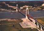 Cpsm Tancarville (76, Seine Maritime) Pont Mis En Service 2/7/1959. Edit La Cigogne - Tancarville
