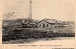 71 MONTCEAU LES MINES Atelier Central Des Compresseurs, Ed Lemoine, 190?, Dos 1900 - Montceau Les Mines