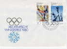 GYMNASTIQUE OBLITERATION TEMPORAIRE 8EME JEUX OLYMPIQUES D HIVER 1980 BERLIN - Gymnastics