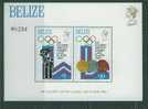 280N0114 Medailles Et Flambeau Bloc 12 Belize 1980 Neuf ** Jeux Olympiques De Lake Placid - Hiver 1980: Lake Placid