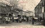 82 CAUSSADE Marché Aux Boeufs, Foire Trés Animée, Beau Plan, Ed Labouche 46, 1904, Dos 1900 - Caussade
