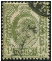 Pays :  86 (Cap De Bonne Espérance : Colonie Britannique)  Yvert Et Tellier N° :   60 (o) - Cape Of Good Hope (1853-1904)