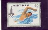 VIETNAM  N°235  **  JO 1981 Natation - Nuoto