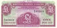 GRANDE BRETAGNE   1 Pound Militaire Non Daté (1962)   Pick M36  ****BILLET  NEUF**** - Other & Unclassified