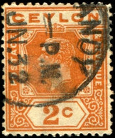 Pays :  96 (Ceylan : Colonie Britannique)  Yvert Et Tellier N° :  178 A (o) - Ceylan (...-1947)