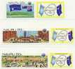 Nauru - 1980 20th Anniversary Of The UN. Flags. Scott 221-3. MNH - Timbres