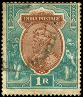 Pays : 230,3 (Inde Anglaise : Empire)  Yvert Et Tellier N° :   91 (o) - 1911-35 Koning George V