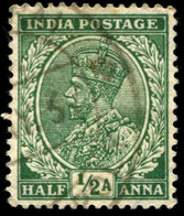 Pays : 230,3 (Inde Anglaise : Empire)  Yvert Et Tellier N° :  133 (o) - 1911-35 King George V