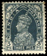 Pays : 230,3 (Inde Anglaise : Empire)  Yvert Et Tellier N° :  143 (o) - 1936-47  George VI