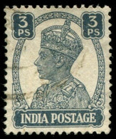 Pays : 230,3 (Inde Anglaise : Empire)  Yvert Et Tellier N° :  161 (o) - 1936-47  George VI