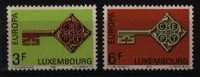 Luxemburg 724/725 Europa (XX) - Unused Stamps