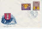 ESCRIME FDC POLOGNE 1963 3 ENVELOPPES - Scherma