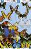 ISRAEL PUZZLE 4 CARTES SUPERBES PAPILLONS BUTTERFLY 50U ET 120U - Sonstige & Ohne Zuordnung